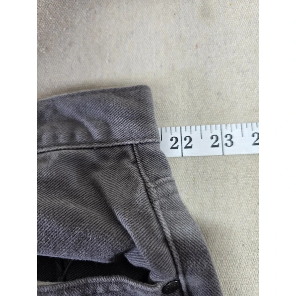 Arizona Jean Co Mens Gray Straight Leg Denim Pants 40x32 100% Cotton 523-4480N